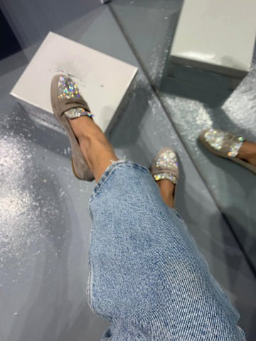 The Sparkly Loafers