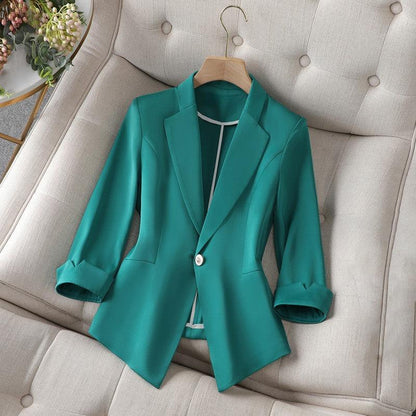 Marie Caley Elegant Silky Blazer