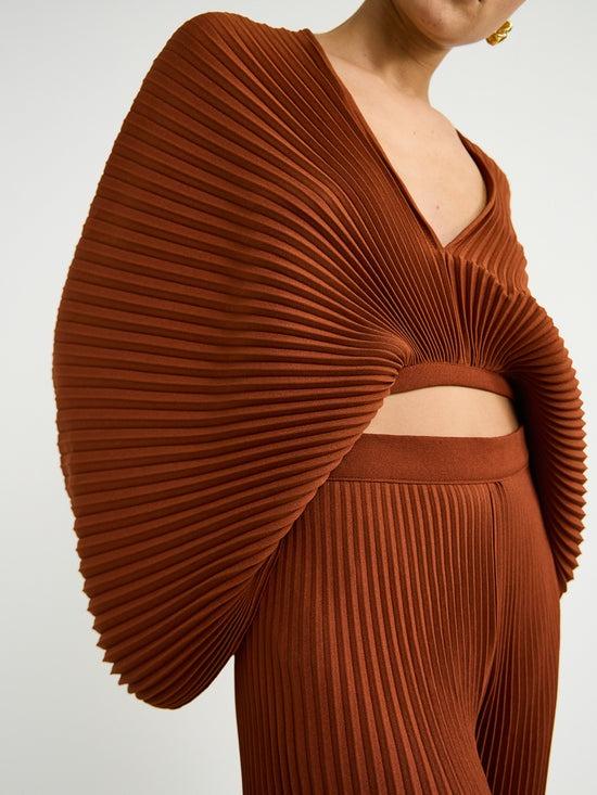 Versaillies Top In Terracotta