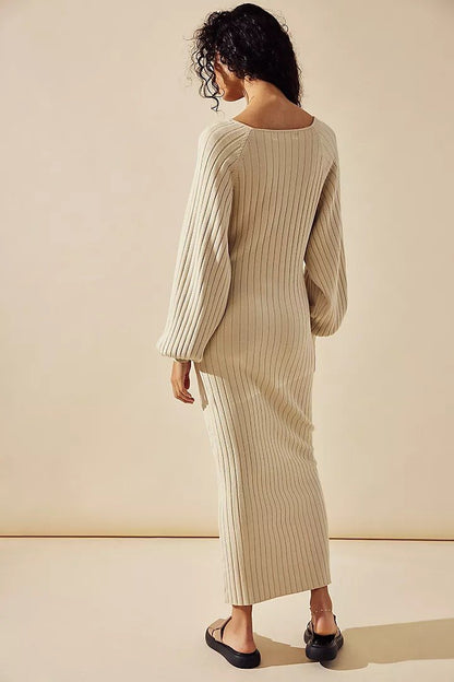 Rosha Sweater Midi Dresses