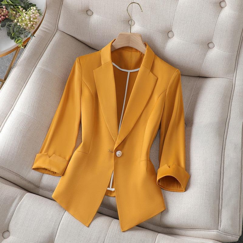 Marie Caley Elegant Silky Blazer