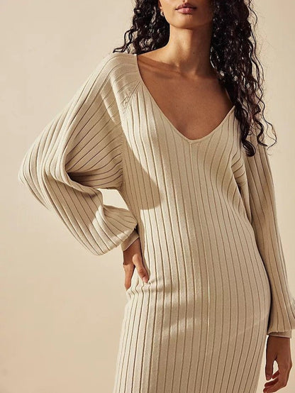 Rosha Sweater Midi Dresses