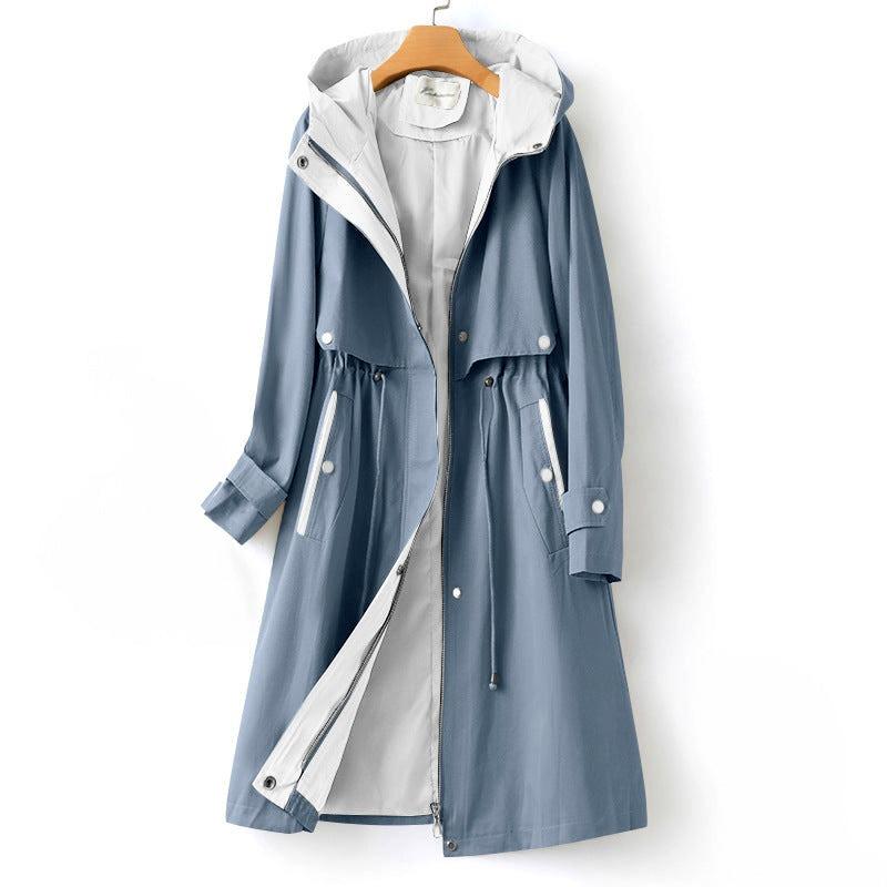 Roxy Hooded Windbreaker Coat