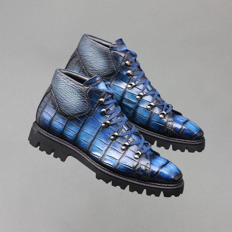 Crocodile Leather Titan Boots