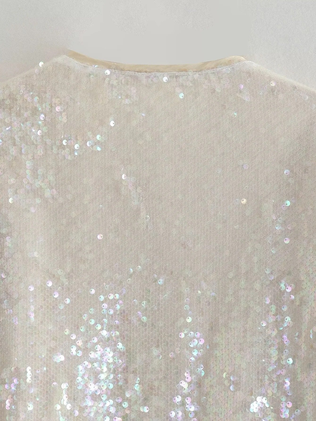 Sequined Bomber Party Jacket