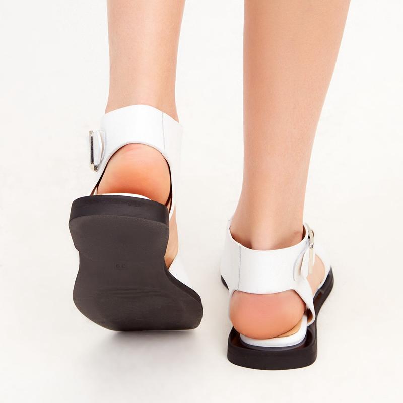 Ankle Cuff Flat Sole Sandals