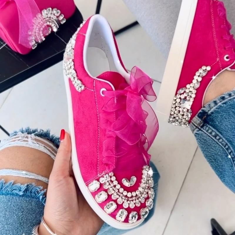 The Rhinestone Sneakers