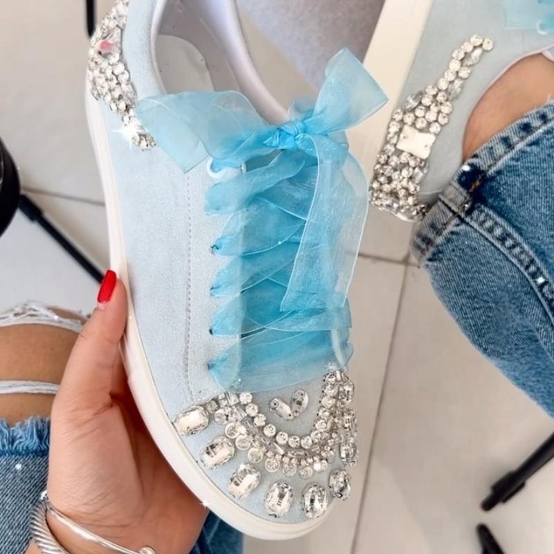 The Rhinestone Sneakers