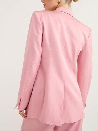 The Marlowe Blazer In Pink