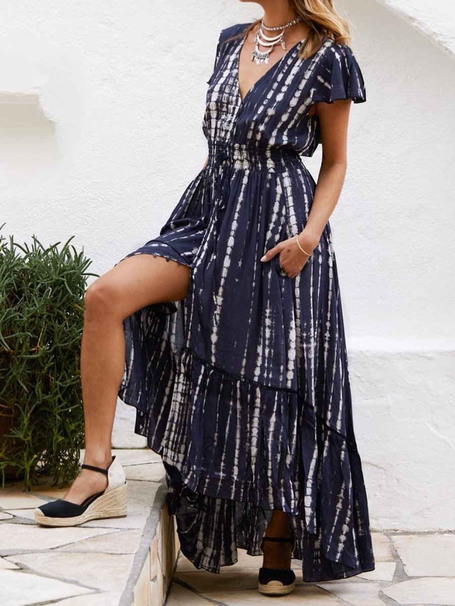 Casual Bohemia Printed Midi Dress