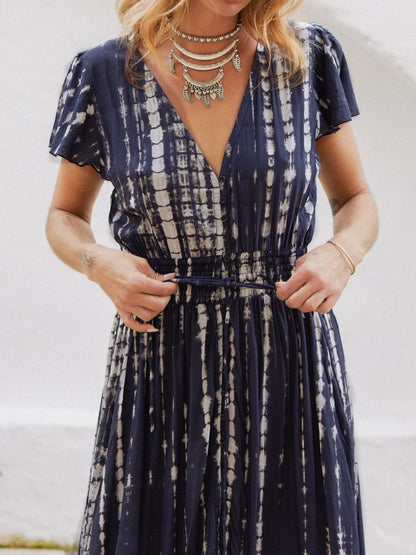 Casual Bohemia Printed Midi Dress