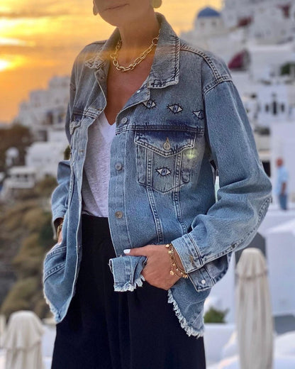 Blue Eyes Denim Jacket